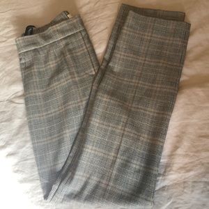Aritzia Babaton Conan Long Plaid Pant Sz 6